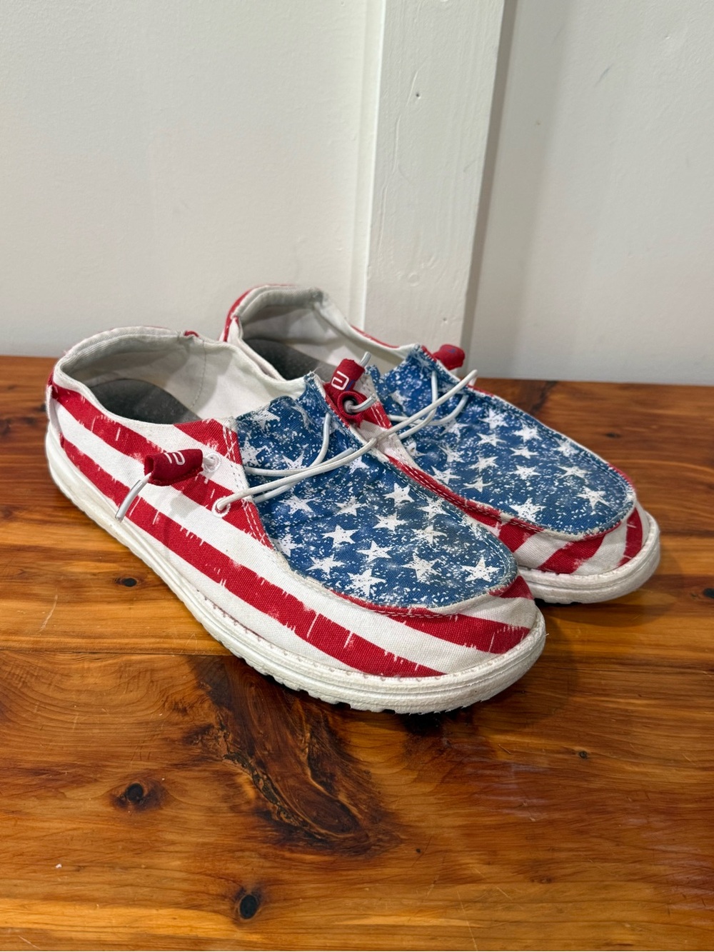 Hey Dude Wendy Star Spangle Shoes